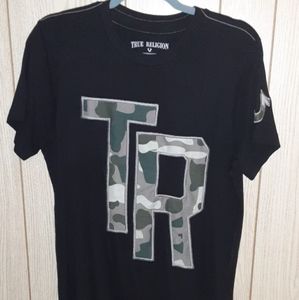 True Religion T-Shirt Camo TR Logo